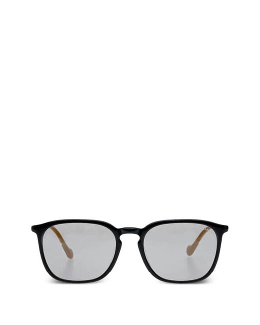 Moncler Black Ml0150 Square-Frame Sunglasses for men