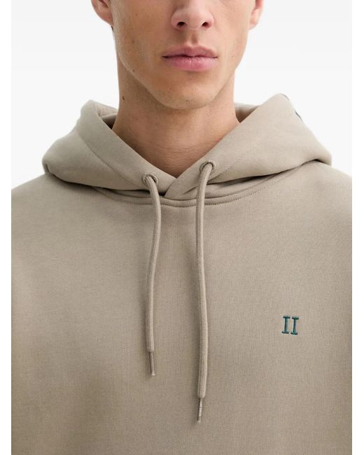 Les Deux Natural Norregaard Logo-Embroidered Hoodie for men