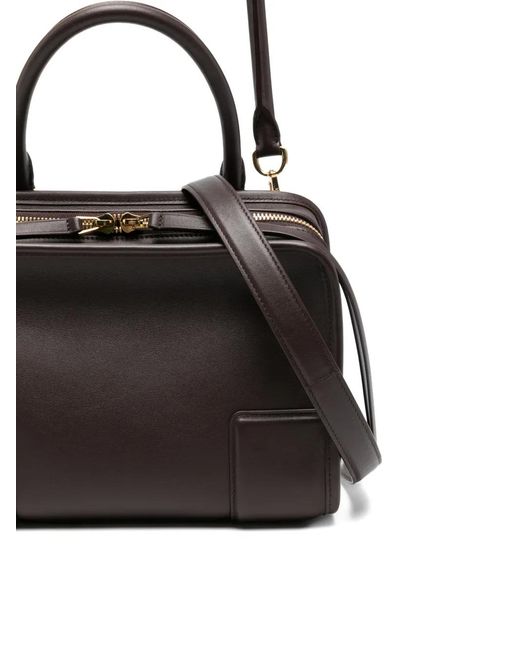 Loewe Black Small Amazona Tote Bag