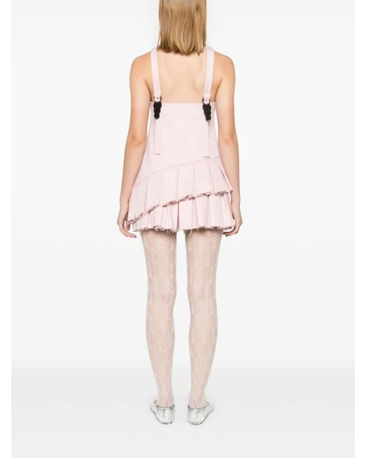 Sinéad O'Dwyer Pink Ra-Ra Playsuit