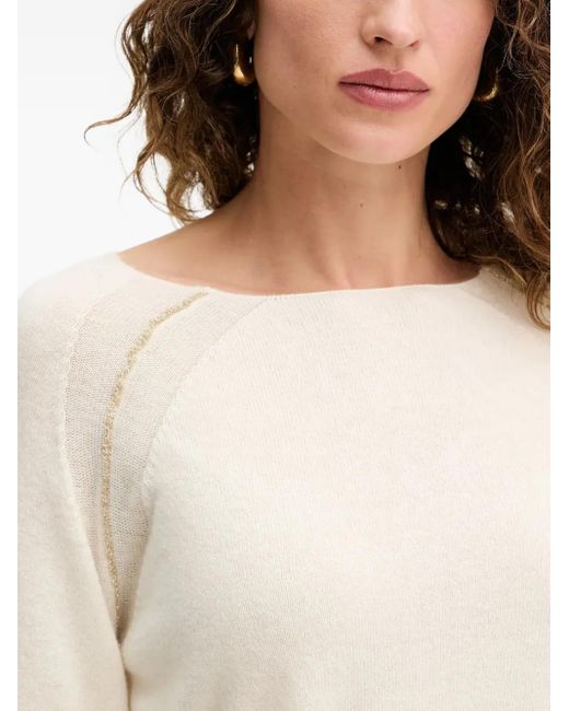 Jersey con apliques Silvian Heach de color White