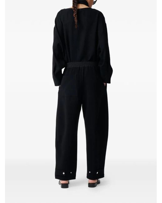 Studio Nicholson Lory Blouse in het Black