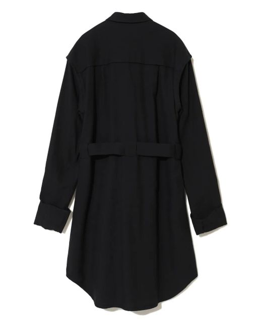 Undercover Black D-Ring Belted Shirt