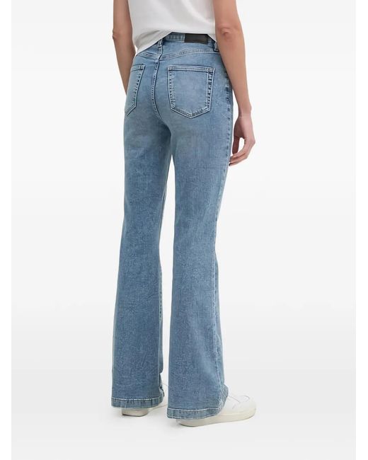 DKNY Blue Flared Jeans