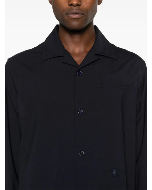 Givenchy Blue Overshirt for men