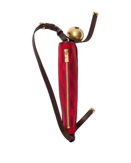 Shoulder Bags Burberry en coloris Red