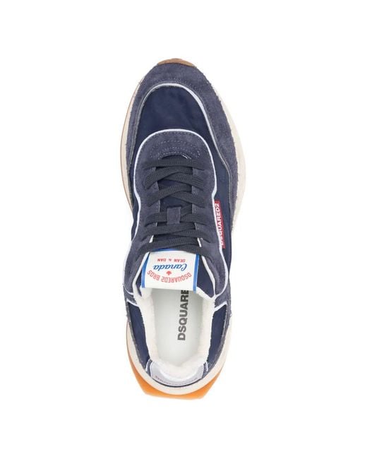 Baskets À Lacets DSquared² pour homme en coloris Blue