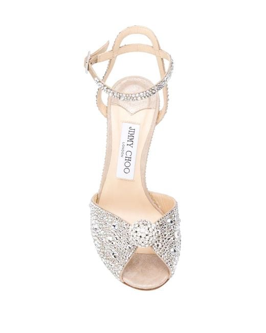 Jimmy Choo Metallic Sacora 100