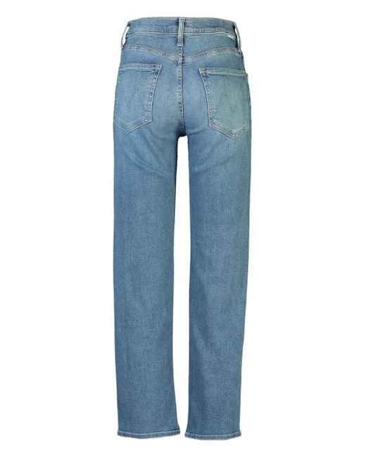 Mother Blue The Tomcat Flood Jeans