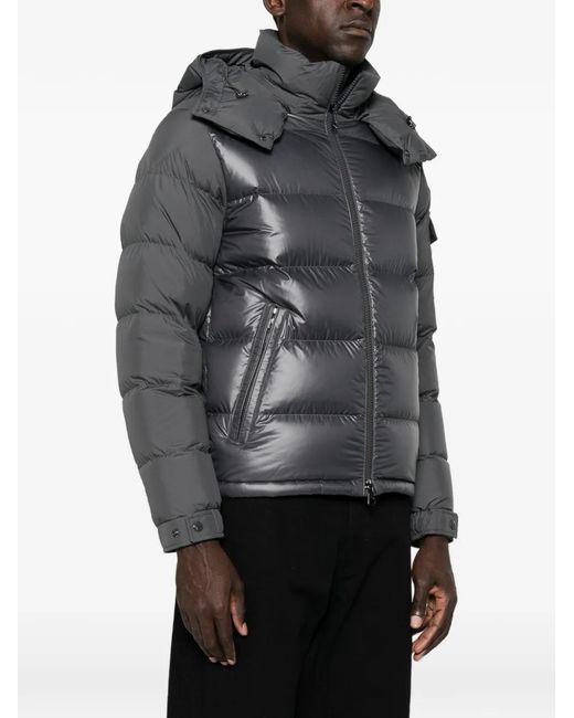Moncler Black Maya Padded Jacket for men