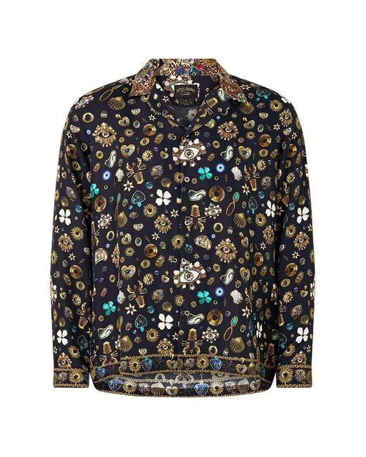Camilla Black Amulets And Alchemy Shirt for men