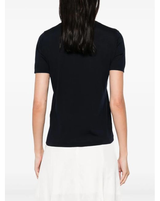Max Mara Black Wool T-Shirt