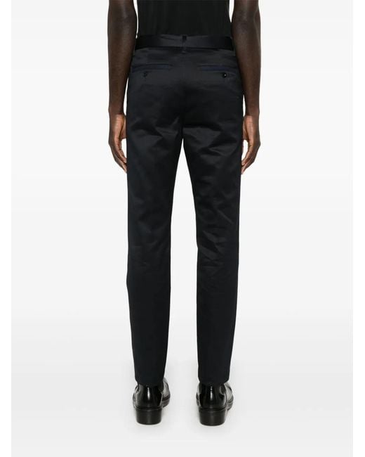 Sacai Black Bonding Trousers for men