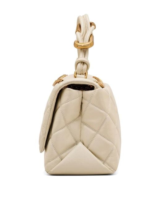 Marc Jacobs Natural The Quilted Dual Convertible Shoulder Bag