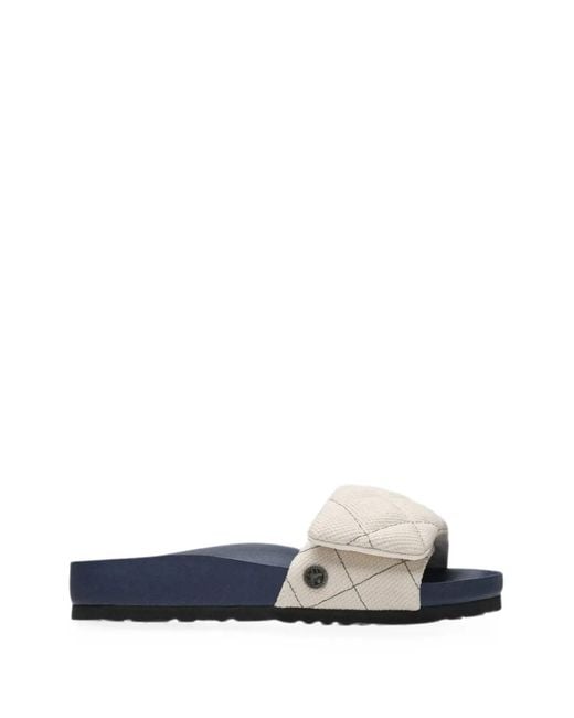 Birkenstock White Sylt Sandals