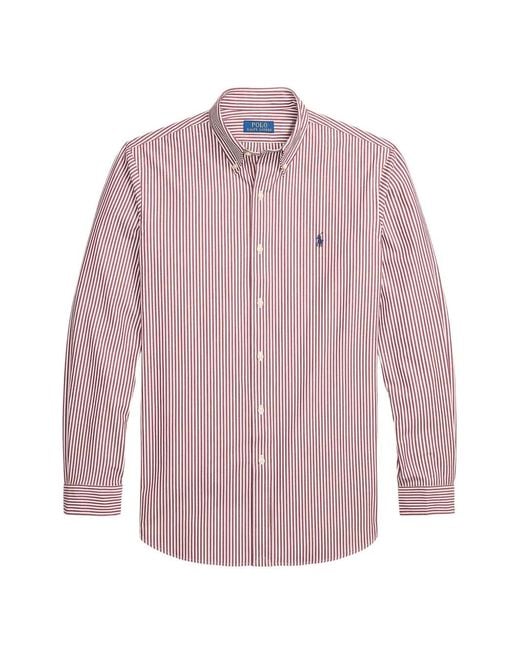 Polo Ralph Lauren Pink Striped Button-Down Shirt for men