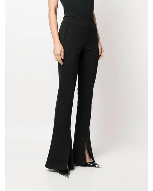 Ambush Black High-Waisted Split Trousers