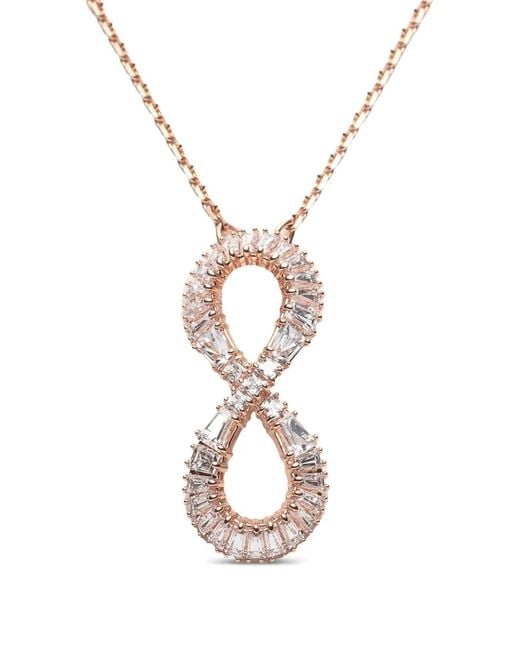 Collier Hyperbola Swarovski en coloris Metallic