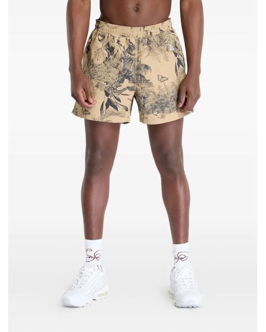 Costume Intero A Fiori Con Vita Elasticizzata di Nike in Natural da Uomo