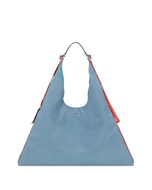 Longchamp Blue Xl Re-Play Shoulder Bag