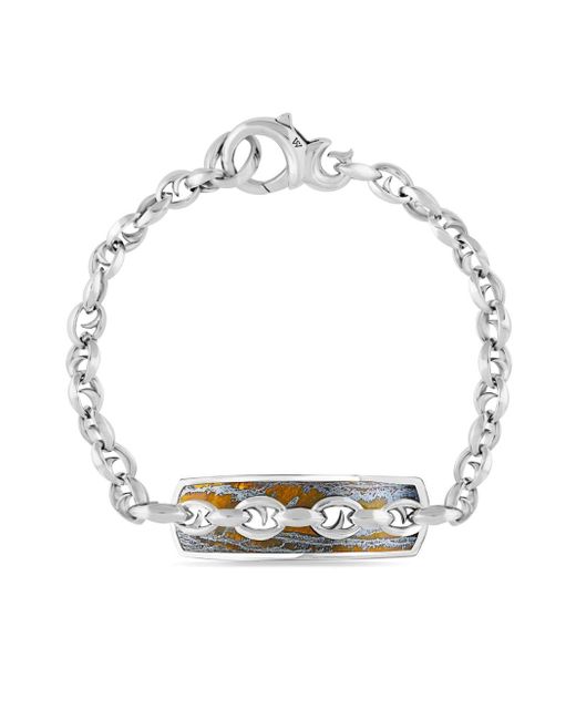 Stephen Webster Inline Razer Silver Bracelet in White for Men