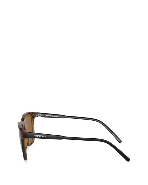 Arnette Brown Cortex Square-Frame Sunglasses for men