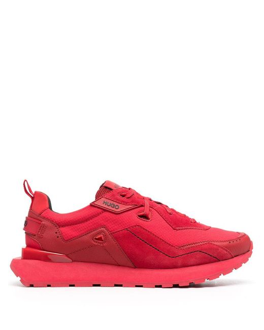 HUGO Cubite Running Sneakers in Red für Herren