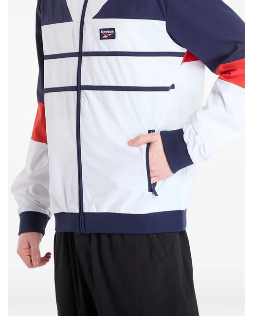 Reebok Blue Heritage Logo Track Jacket for men