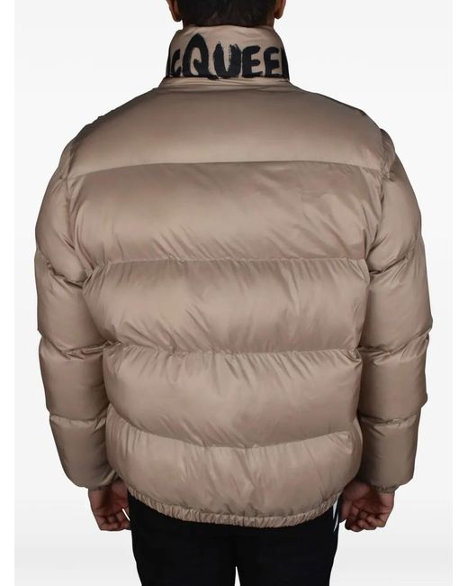 McQueen Gewatteerd Jack in het Brown voor heren