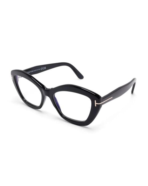 Tom Ford Black Cat-Eye Glasses