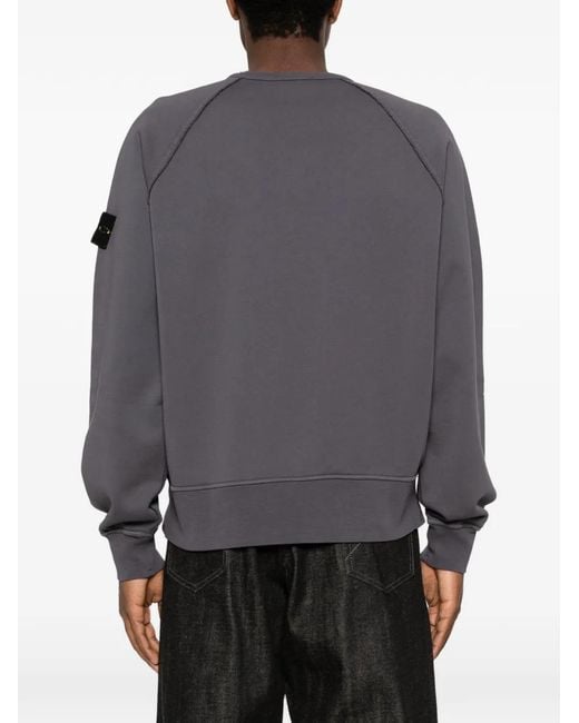 Stone Island Gray Felpa for men