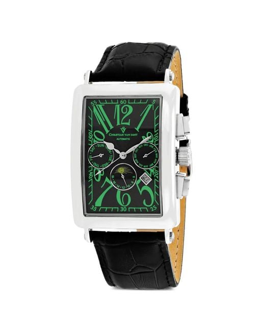 Christian Van Sant Green Montre Prodigy 52 Mm for men