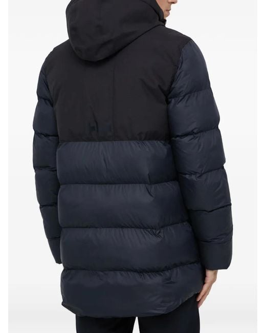 Helly Hansen Blue Hooded Puffer Jacket for men