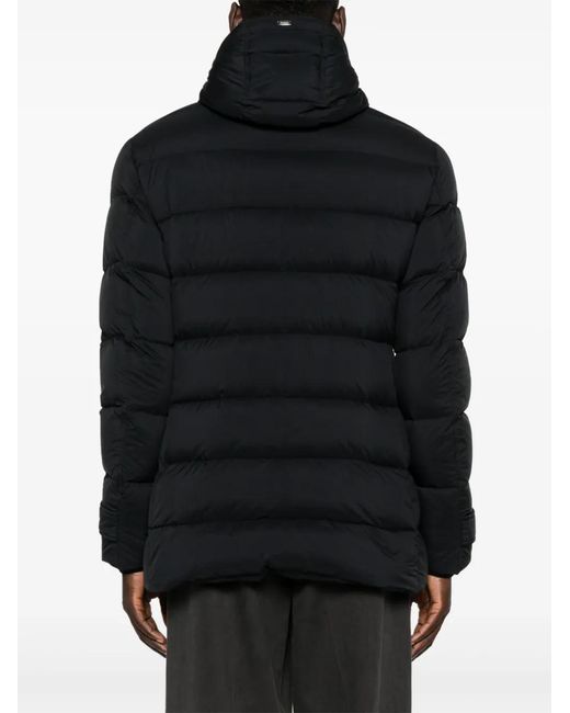 Herno Black Coats for men