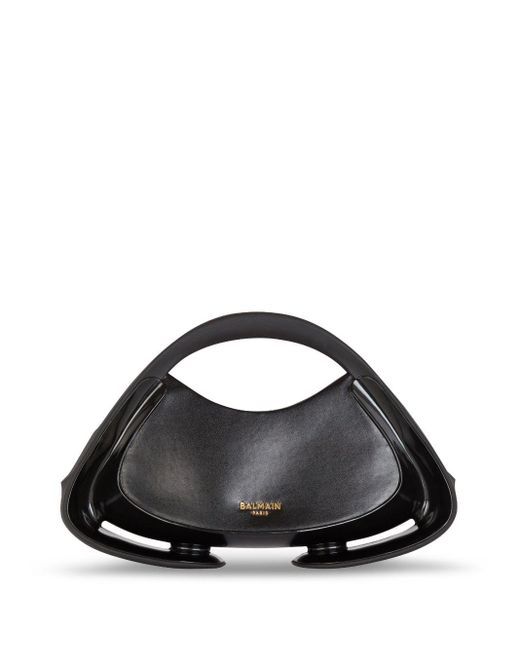 Balmain Black Medium Jolie Madame Shoulder Bag