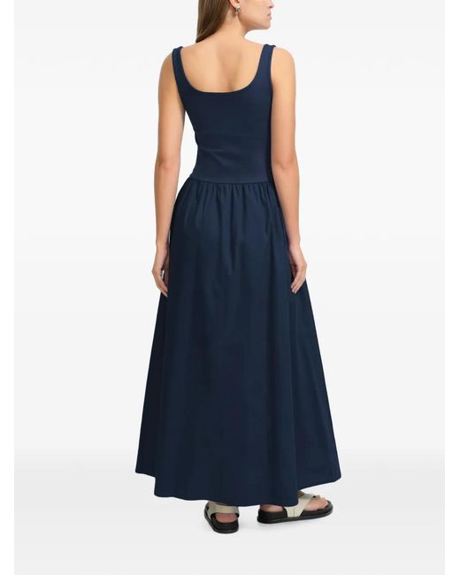 MARCELLA Blue Robe Longue Clara