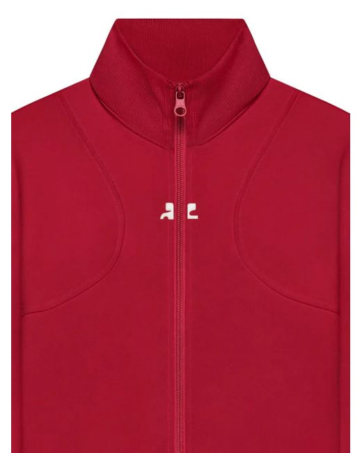 Courreges Red Scuba Track Jacket