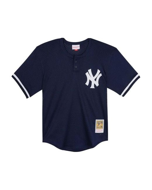 T-Shirt Mlb Yankees 1995 Derek Jeter Mitchell & Ness pour homme en coloris Blue