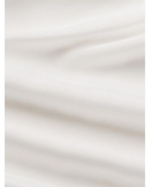 Bondi Born White Blouse Cremona À Coupe Crop