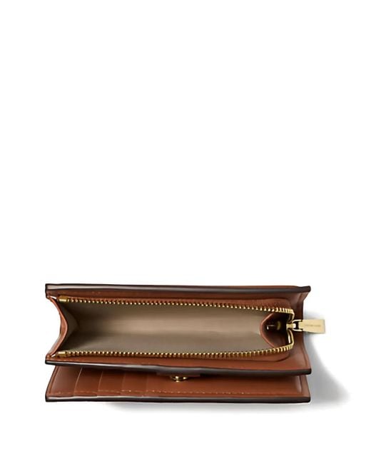 MICHAEL Michael Kors Brown Medium Bryant Logo Wallet