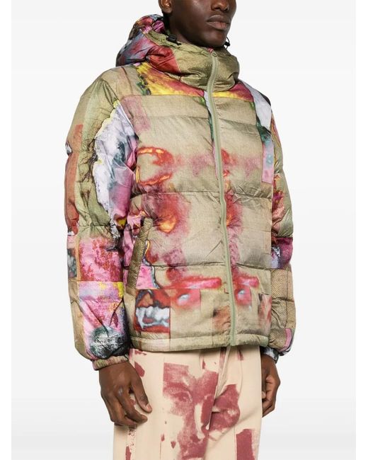 Kidsuper Pink Faces Collage Jacket for men