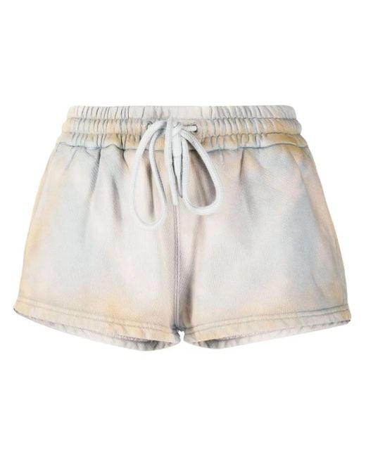 Off-White c/o Virgil Abloh Natural Laundry Drawstring Shorts