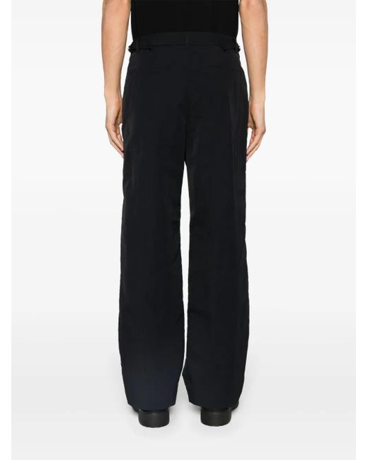 Jacquemus Stretch Cotton Trousers in Black für Herren