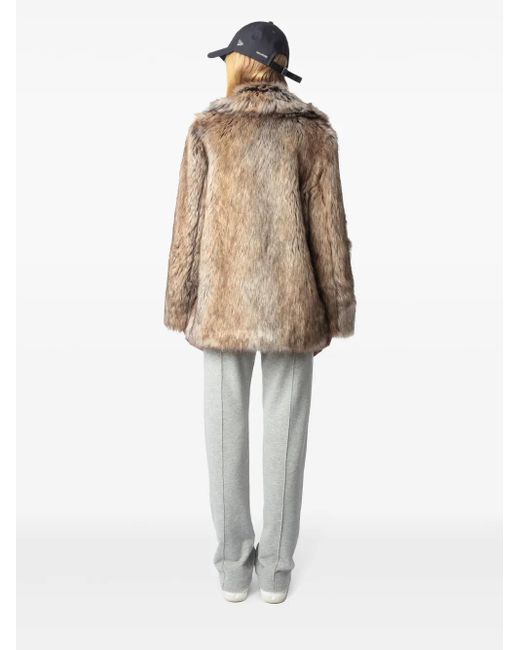 Zadig & Voltaire Natural Faune Coat