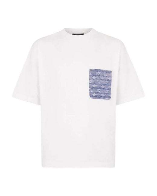 DSquared² White T-Shirt Pocket for men