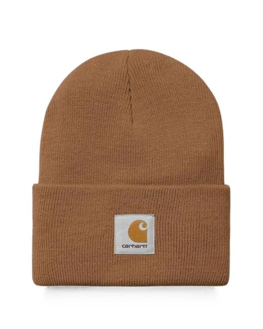 Carhartt Brown Chapeau Watch En Acrylique for men