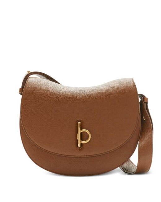 Burberry Brown Medium Rocking Horse Leather Bag
