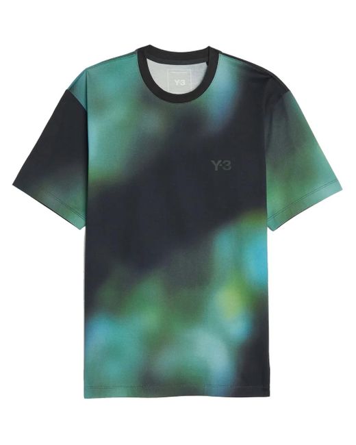 Y-3 X Wildside 'm Reg Aop' Tシャツ Green