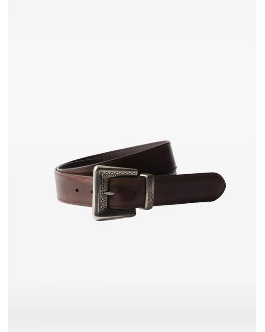 Prada Brown Leather Belt for men
