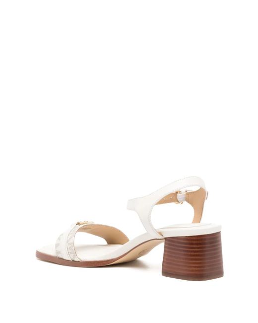 Michael Kors Natural 50Mm Mandy Sandals